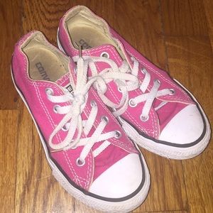 Little Girls Converse - Size 12
